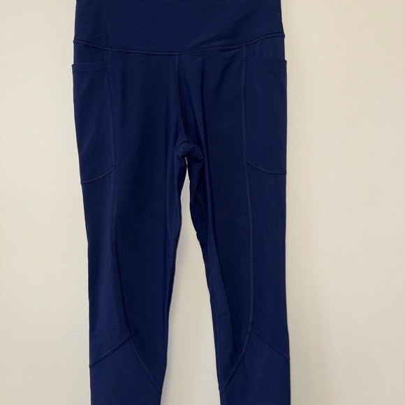 Victoria's Secret Pants - Victoria’s Secret Sport (Small) Blue Total Knockout Capris Leggings